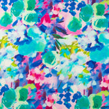Mix of Printed Rayon and Nylon - HAVANA II - 005 - Hot Pink