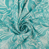 Mix of Printed Rayon and Nylon - HAVANA II - 006 - Turquoise