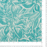 Mix of Printed Rayon and Nylon - HAVANA II - 006 - Turquoise