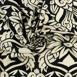 Mix of Printed Rayon and Nylon - HAVANA II - 009 - Ivory