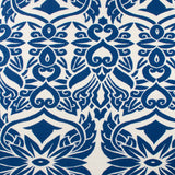 Mélange de Rayonne et Nylon imprimé - HAVANA II - 010 - Bleu