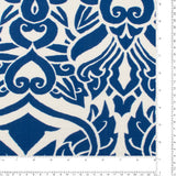 Mélange de Rayonne et Nylon imprimé - HAVANA II - 010 - Bleu