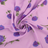 Mix of Printed Rayon and Nylon - HAVANA II - 012 - Purple