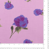 Mix of Printed Rayon and Nylon - HAVANA II - 012 - Purple