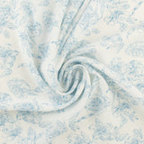 Mélange de Rayonne et Nylon imprimé - HAVANA II - 015 - Blanc