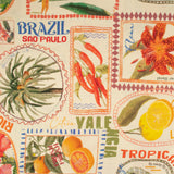 Mix of printed rayon and Linen  - SUMMER ESSENTIALS - 007 - Linen