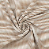 Fine Stripes - TEXTURA LINEN LOOK - 002 - Taupe
