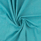 Broderie EN FLEUR - 002 - Turquoise