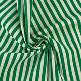 Rayure coton/lin - <CAYMAN> - 008 - Vert