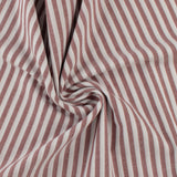 Rayure coton/lin - <CAYMAN> - 009 - Bordeaux