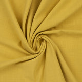 Cotton Linen Solid - CAYMAN - 002 - Mustard