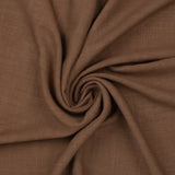 Coton lin uni - <CAYMAN> - 009 - Chocolat