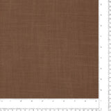 Coton lin uni - <CAYMAN> - 009 - Chocolat