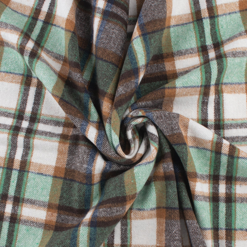 Carreaux épais bûcheron - 004 - Brun