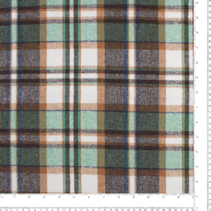 Carreaux épais bûcheron - 004 - Brun