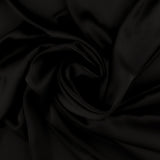 Solid Satin Twill - LAST DANCE - 003 - Black