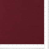 Polyester uni - SERENA - 001 - Rouge Foncé