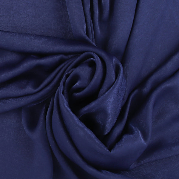 Satin velours - VIENNA - 002 - Marine