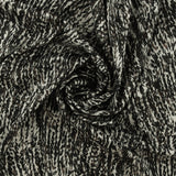 Satin imprimé - VICTORIA - 009 - Ivoire