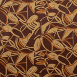 Satin imprimé - NORA - 004 - Vin