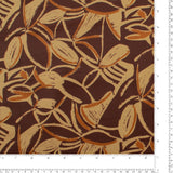 Satin imprimé - NORA - 004 - Vin