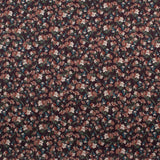 Printed Satin - NORA - 006 - Plum