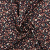 Printed Satin - NORA - 006 - Plum