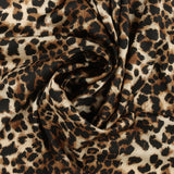 Printed Satin - CLARISSA - 002 - Black