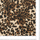 Printed Satin - CLARISSA - 002 - Black