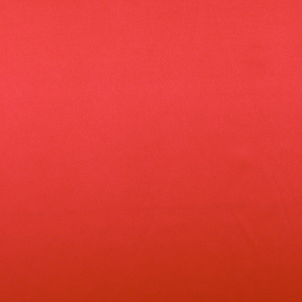 Stretch Matte Satin - CLICHY - Fiery Red