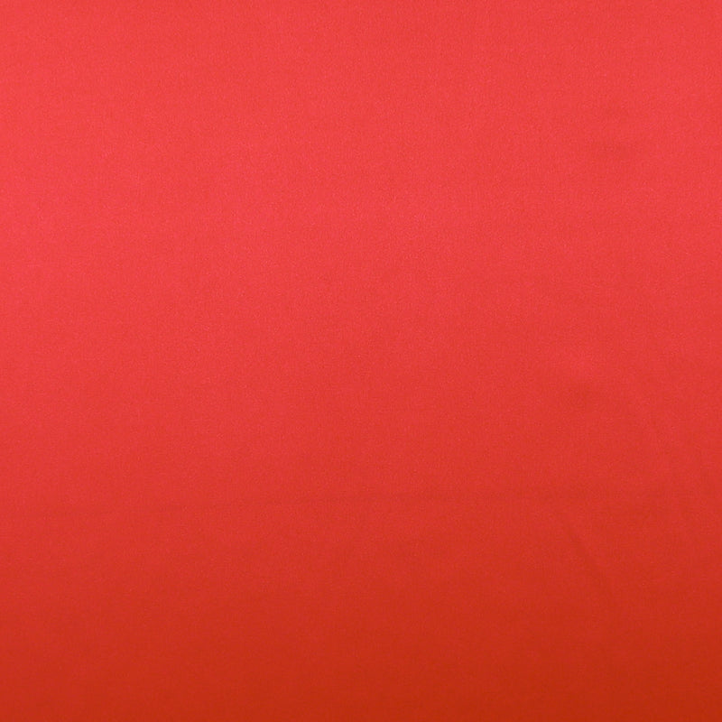 Stretch Matte Satin - CLICHY - Fiery Red