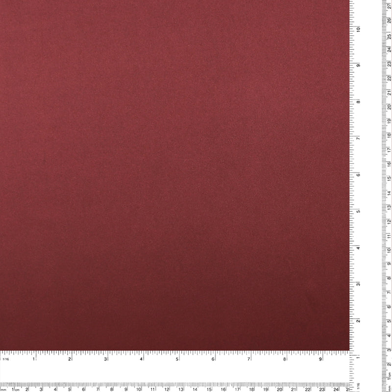 Stretch Matte Satin - CLICHY - Cabernet