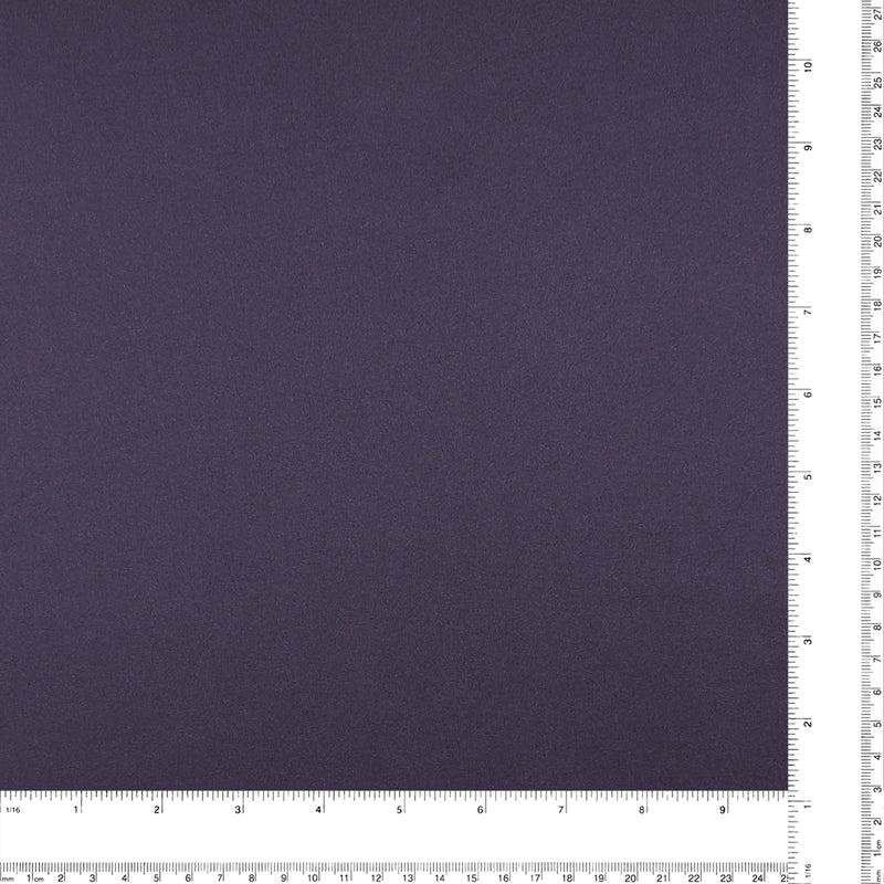 Stretch Matte Satin - CLICHY - Dark Plum