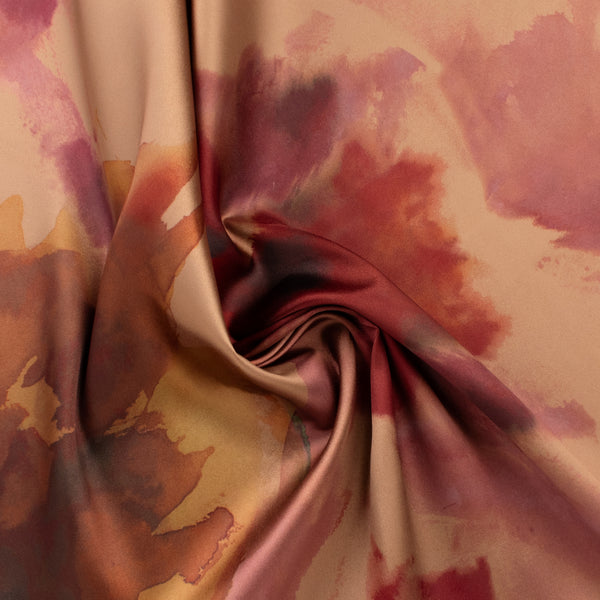 Printed Satin - GEMELLA - 004 - Antique