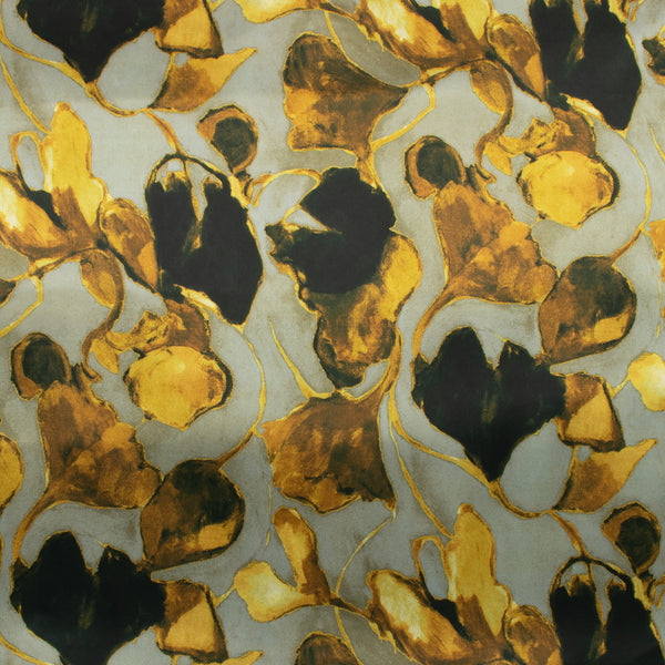 Printed Satin - GEMELLA - 006 - Slate