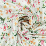 Printed Satin - COVENT GARDEN - 003 - Offwhite