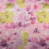 Printed Satin - ELEGANZA - 003 - Rose