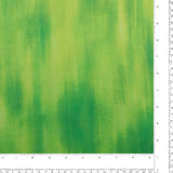 Satin imprimé - ELEGANZA - 010 - Vert