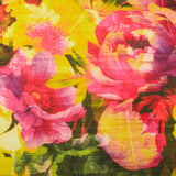 Printed Satin - LAST DANCE - 003 - Yellow