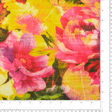 Printed Satin - LAST DANCE - 003 - Yellow