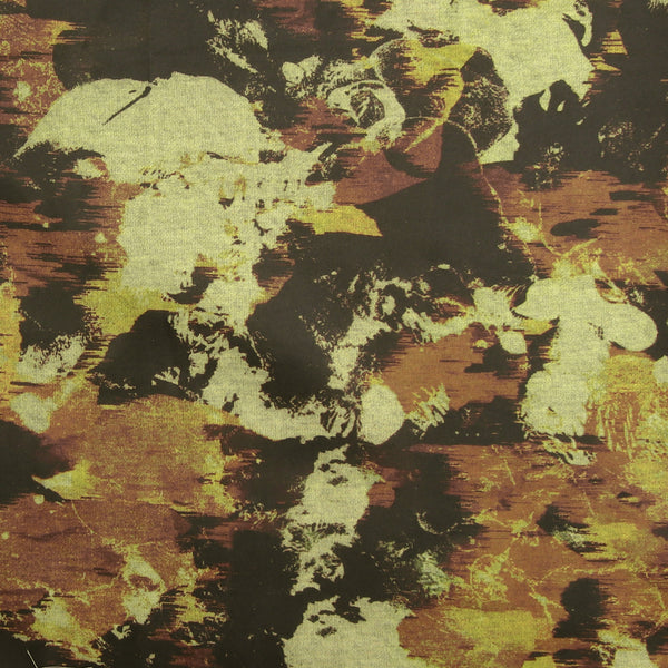 Satin Print - AROMA - 076 - Brown