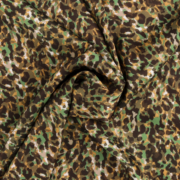 Satin Print - AROMA - 078 - Brown