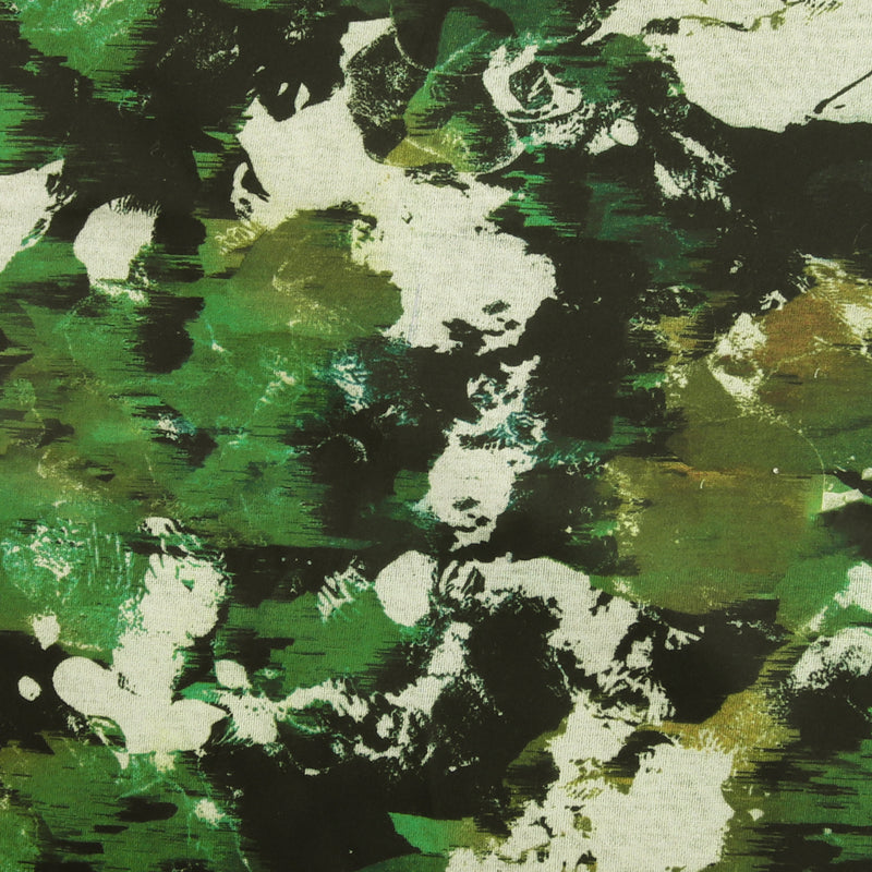 Satin Print - VERDE - 076 - Green