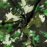 Satin Print - VERDE - 076 - Green