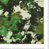 Satin Print - VERDE - 076 - Green