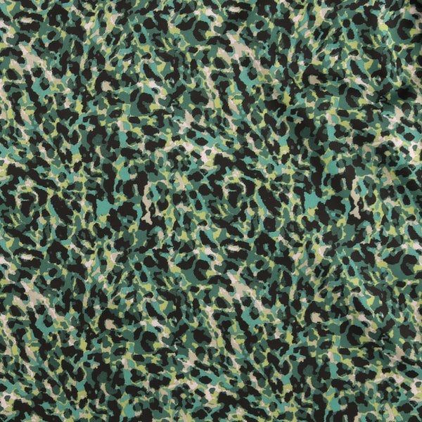 Satin Print - VERDE - 078 - Green