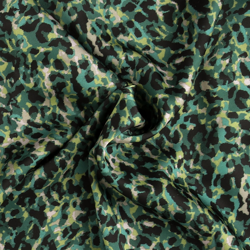 Satin Print - VERDE - 078 - Green