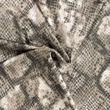 Satin Print - CLARISSA - 001 - Greystone