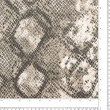 Satin Print - CLARISSA - 001 - Greystone