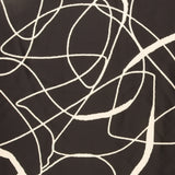 Satin imprimé - CLARISSA - 003 - Noir